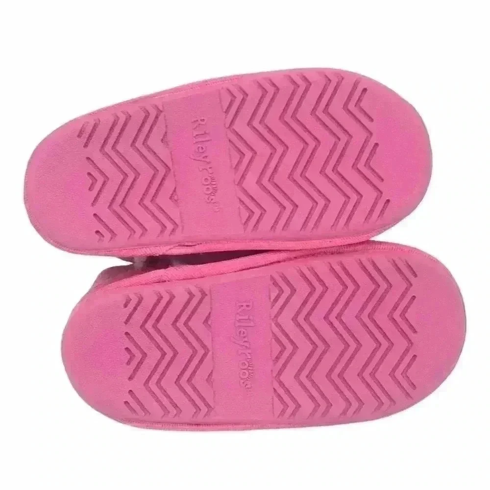 Rileyroos Caters Baby Booties 18–24M Hot Pink Suede Walker Shoes NWT Flexible